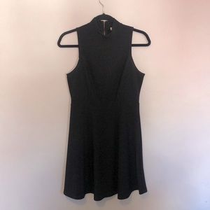 Monteau Black Skater Dress Size M